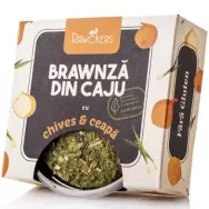 Branza caju maturata cu chives ceapa eco 150g - RAWCKERS