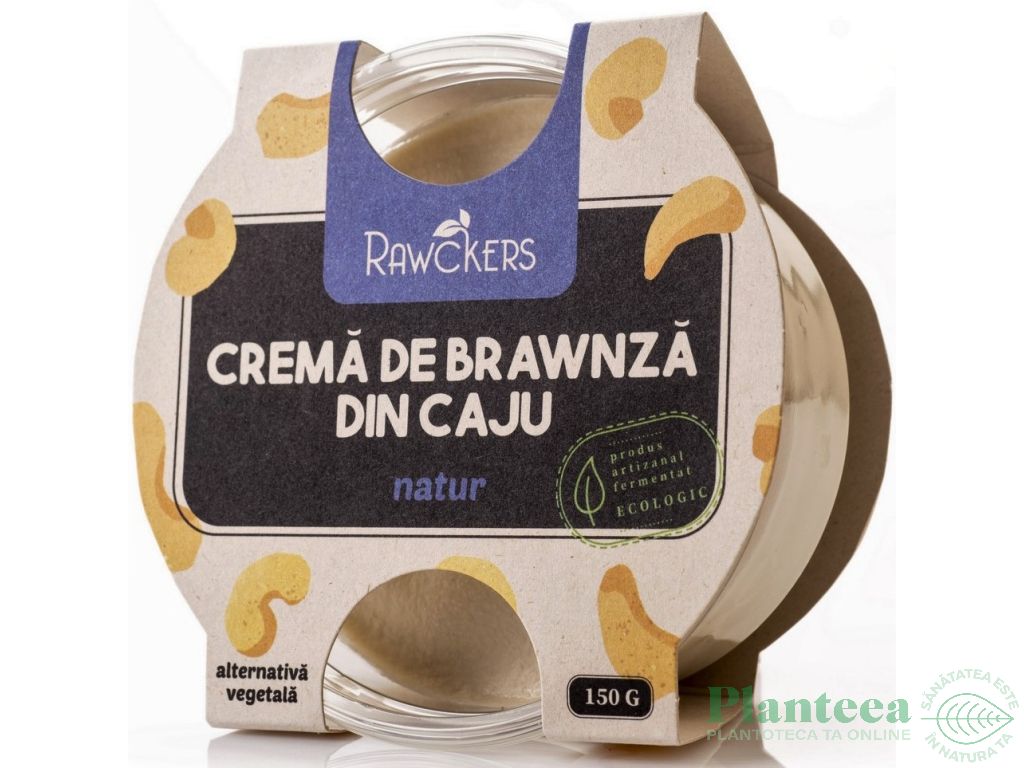 Crema branza caju natur eco 150g - RAWCKERS