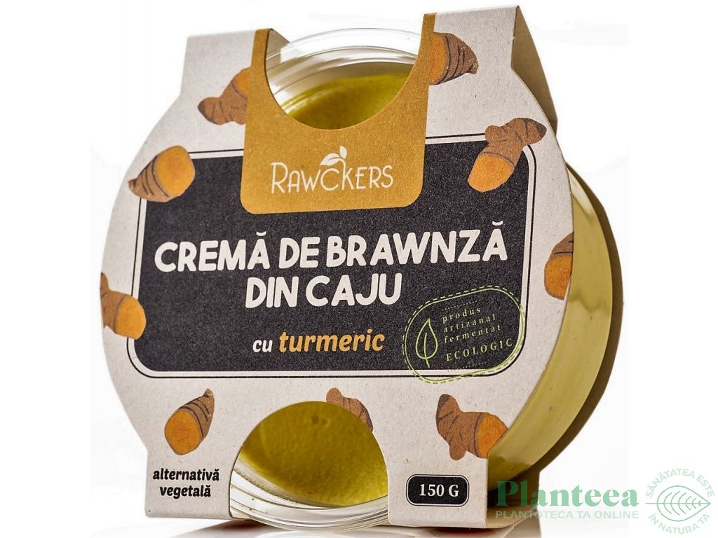 Crema branza caju turmeric eco 150g - RAWCKERS