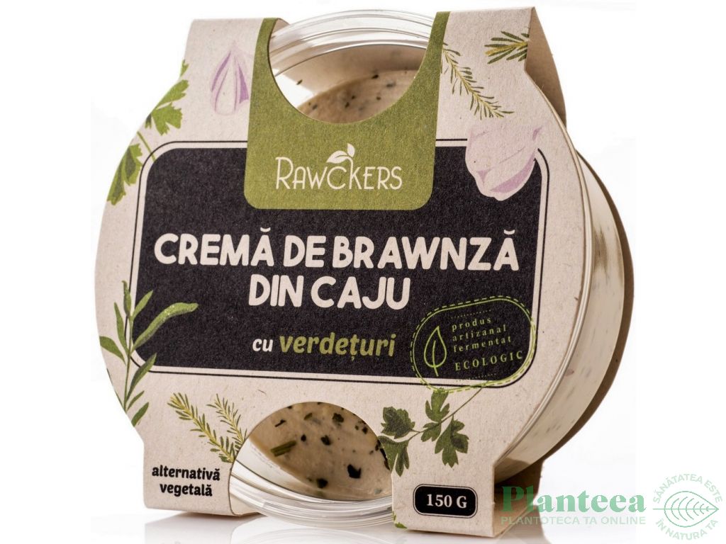 Crema branza caju verdeturi eco 150g - RAWCKERS