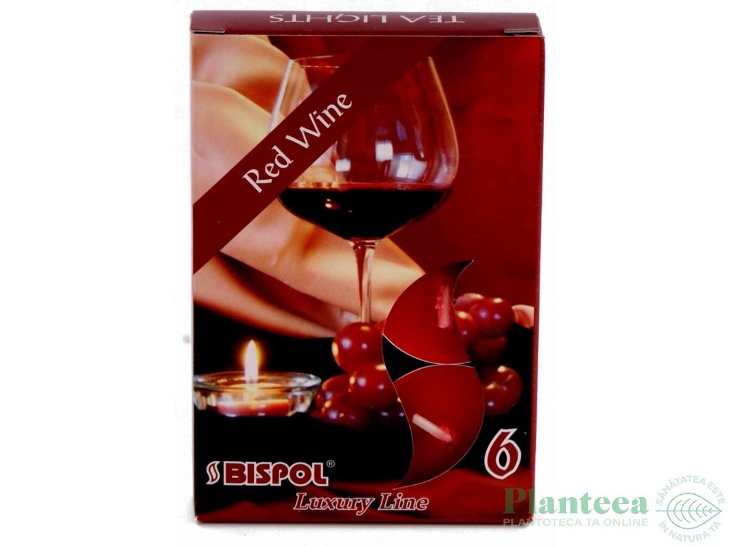 Lumanari pastila parfumate 4h vin fiert set 6b - BISPOL