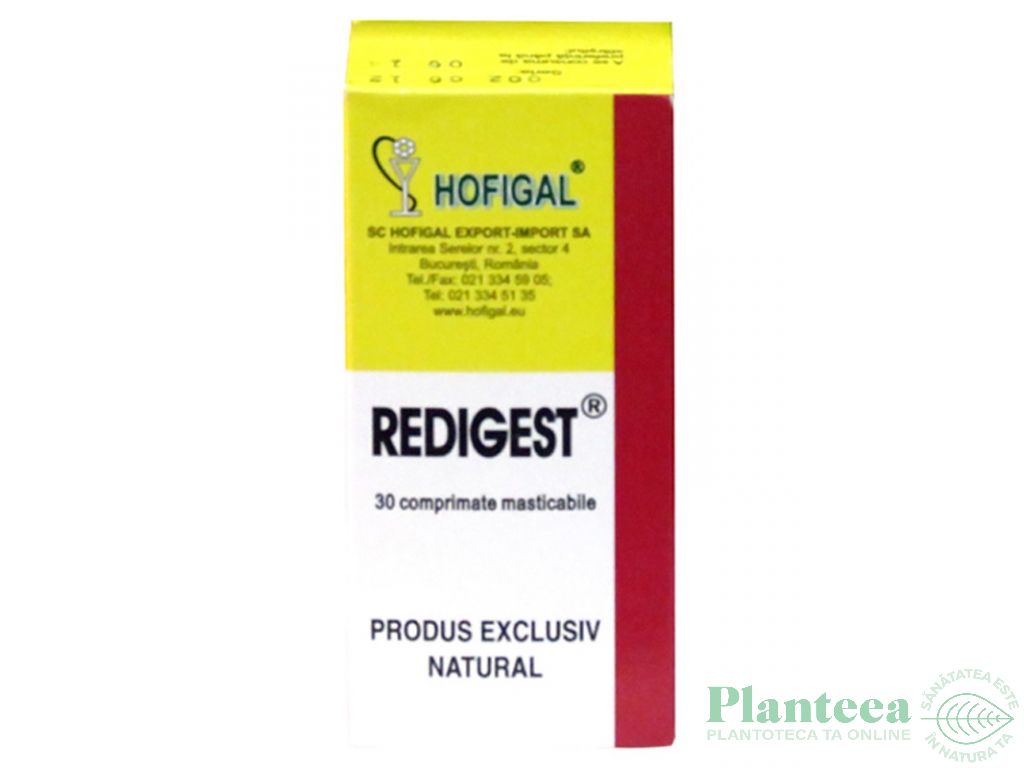 Redigest comprimate flacon 30cp - HOFIGAL