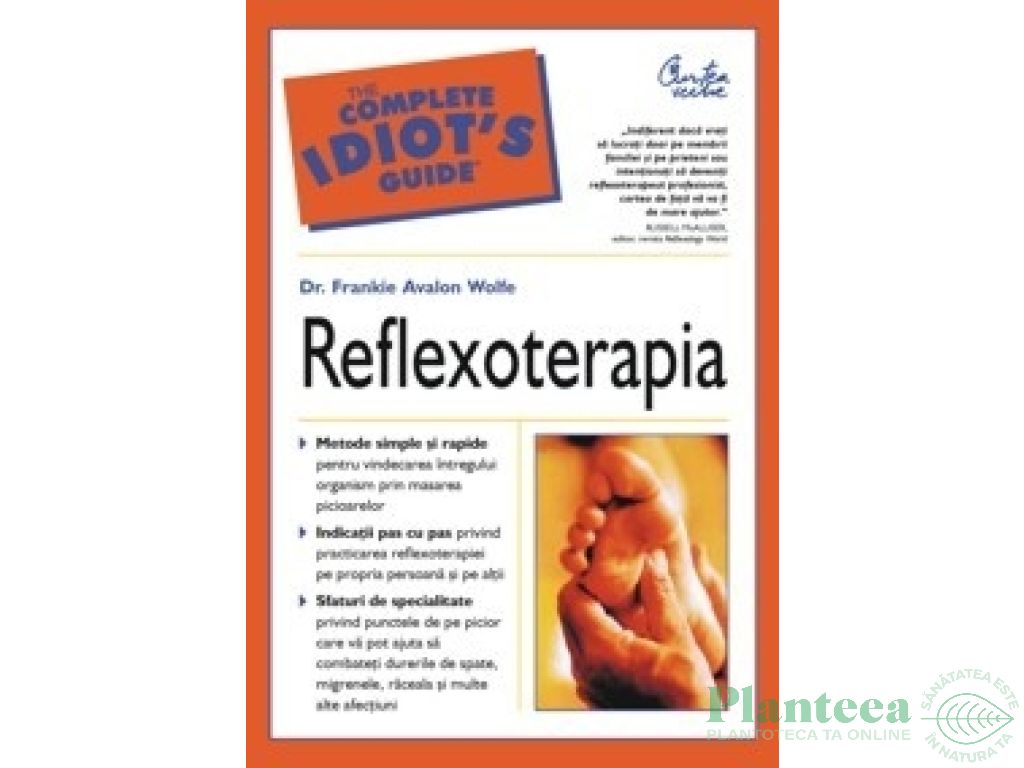 Carte Reflexoterapia 376pg - CURTEA VECHE