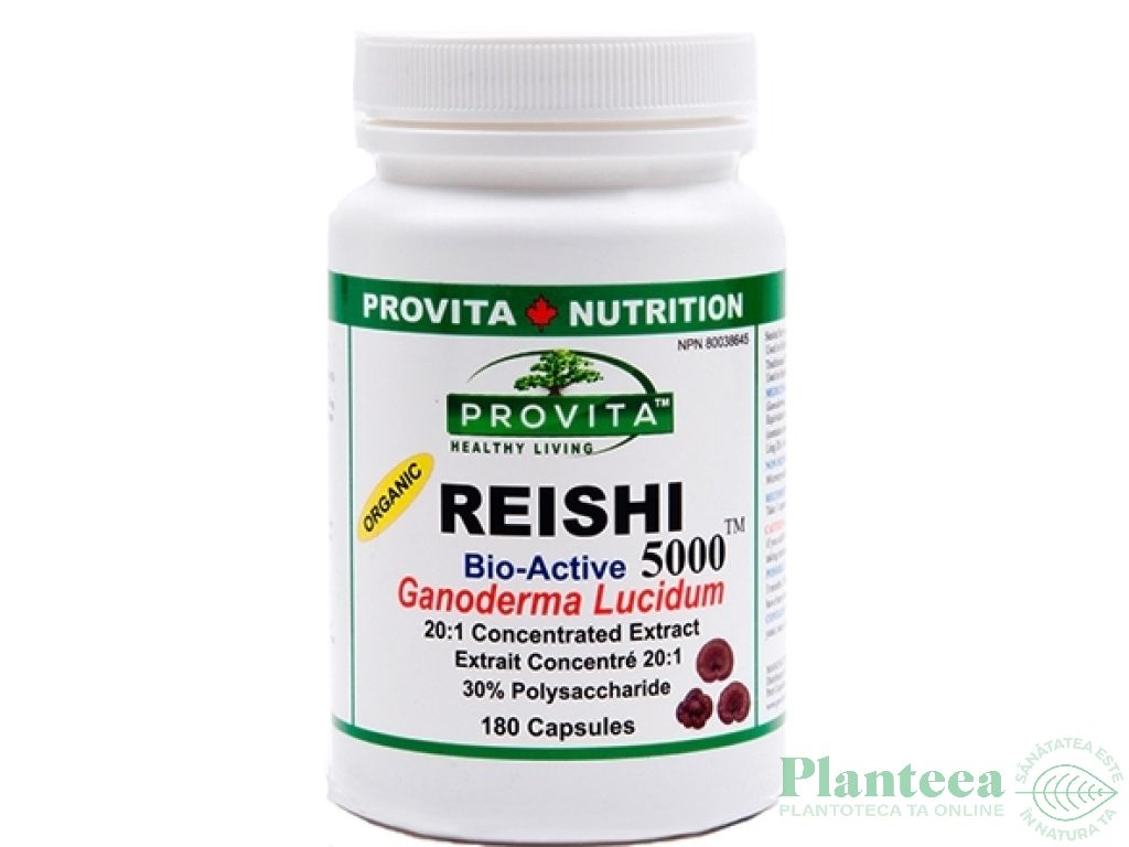 Reishi 5000 ganoderma 180cps - PROVITA NUTRITION