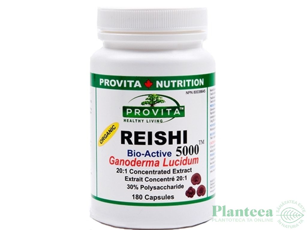 Reishi 5000 ganoderma 90cps - PROVITA NUTRITION