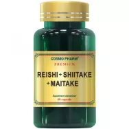 Reishi shiitake maitake Premium 60cps - COSMO PHARM