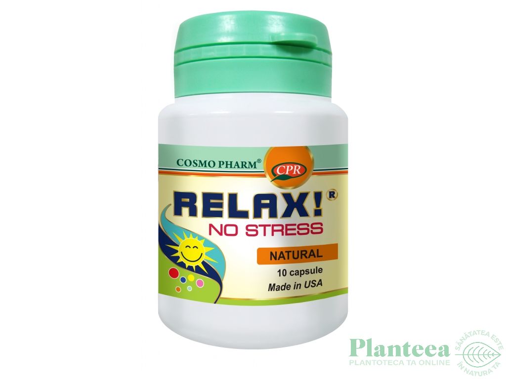 Relax no stress 10cps - COSMO PHARM