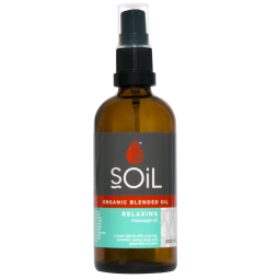 Ulei masaj relaxare organic 100ml - SOiL