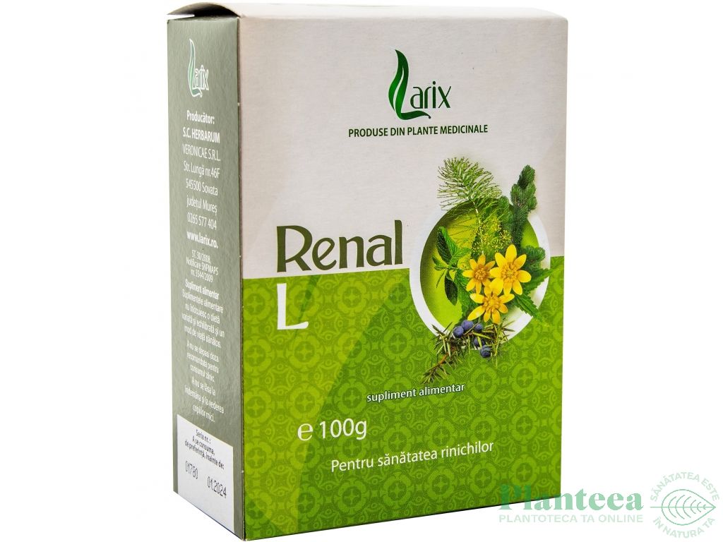 Ceai renal L 100g - LARIX