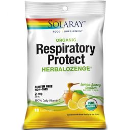 Dropsuri Respiratory Protect lamaie miere 18cp - SOLARAY