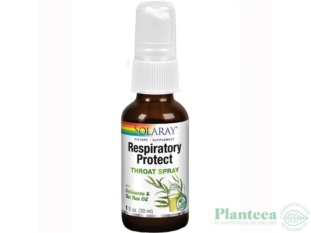 Spray gat Respiratory Protect adulti 30ml - SOLARAY