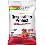 Dropsuri Respiratory Protect zmeura afine 18cp - SOLARAY