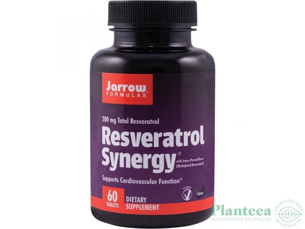 Resveratrol synergy 200mg 60cp - JARROW FORMULAS
