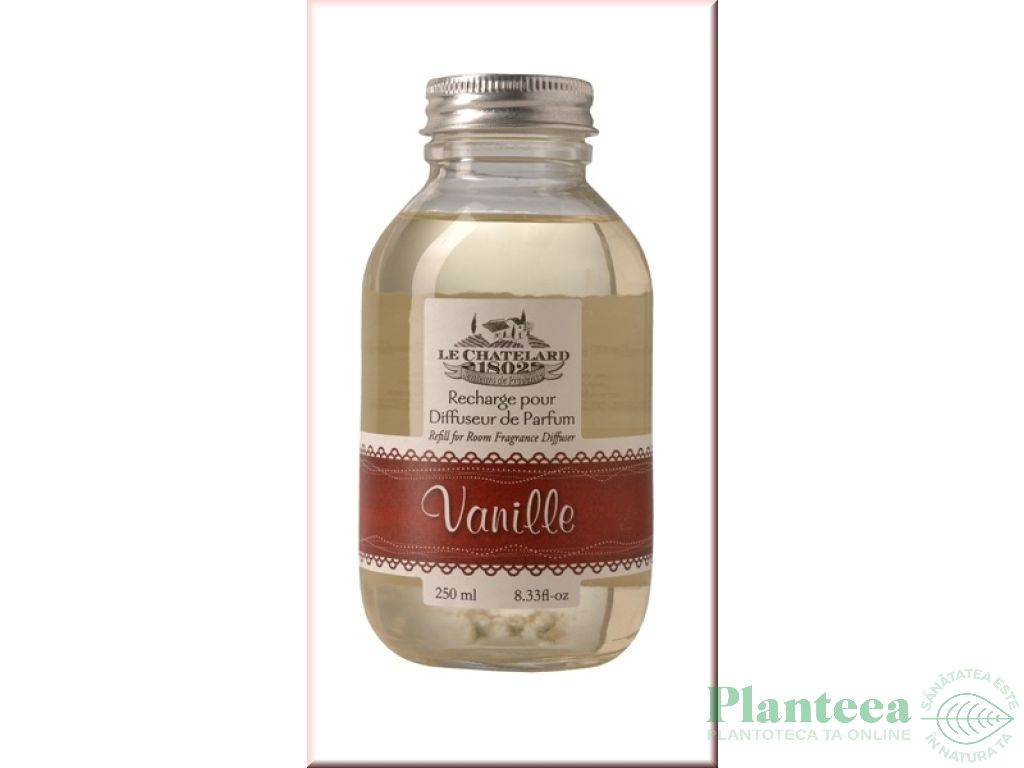 Parfum rezerva pt difuzor vanilie 250ml - LE CHATELARD 1802
