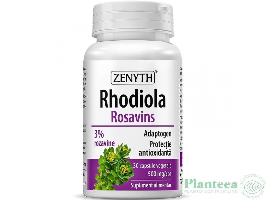 Rhodiola Rosavins 30cps - ZENYTH