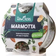 Ricotta caju migdale cu verdeturi Marmotta eco 150g - RAWCKERS