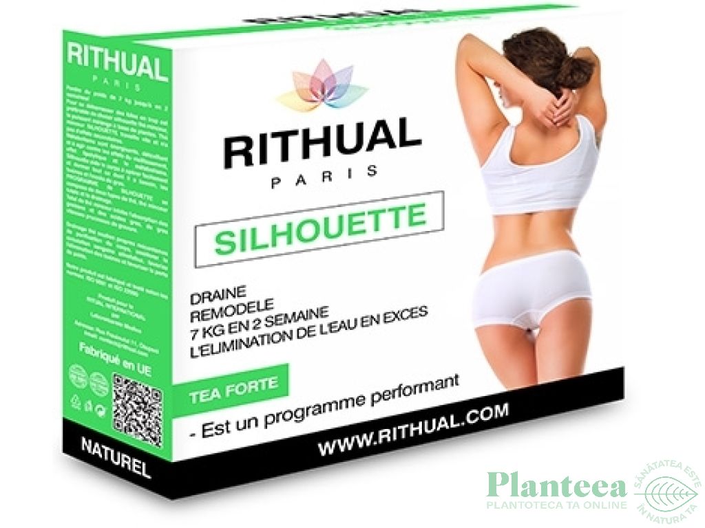 Ceai Silhouette forte 2x60g - RITHUAL PARIS