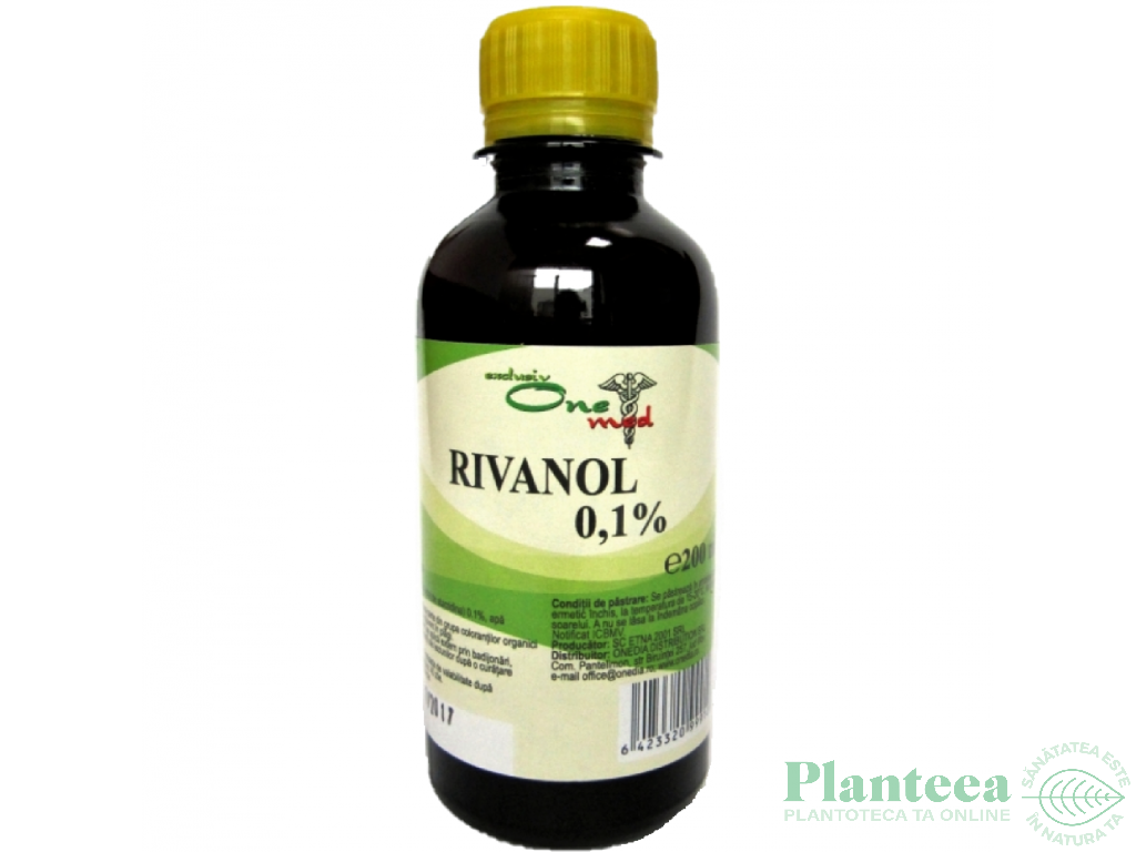 Solutie Rivanol 0,1% 200ml - ONE MED