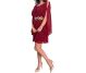 Rochita scurta voal Ada bordo XS 1b - HelenBoutique