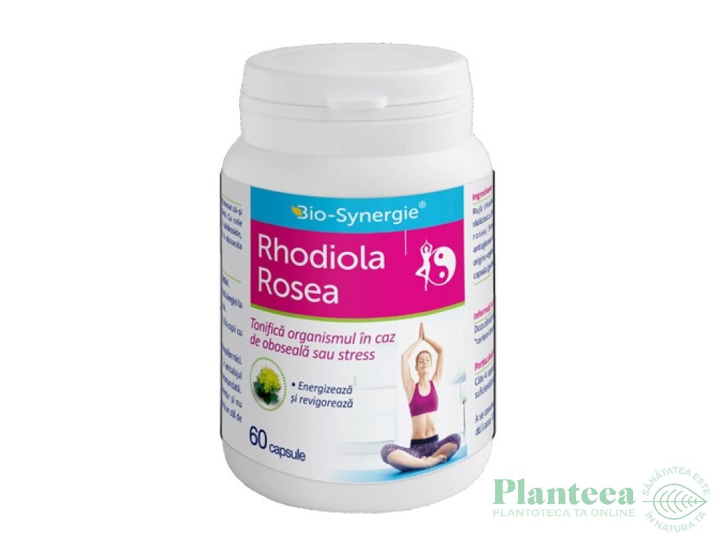 Rhodiola rosea 60cps - BIO SYNERGIE