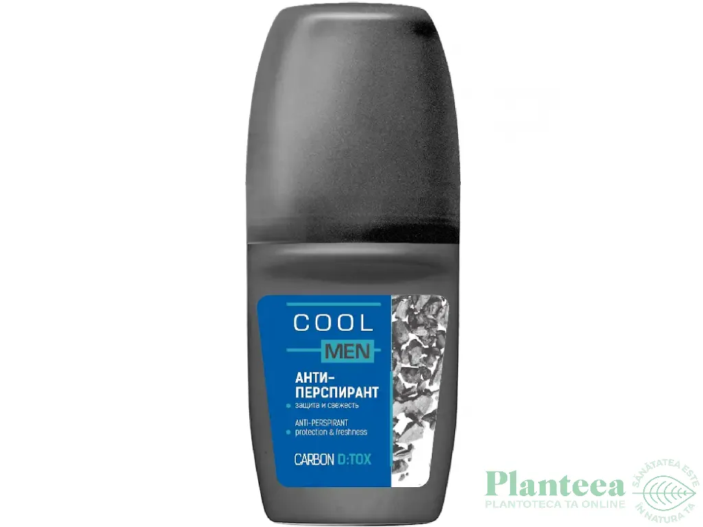 Roll on antiperspirant Detox Carbon 50ml - COOL MEN