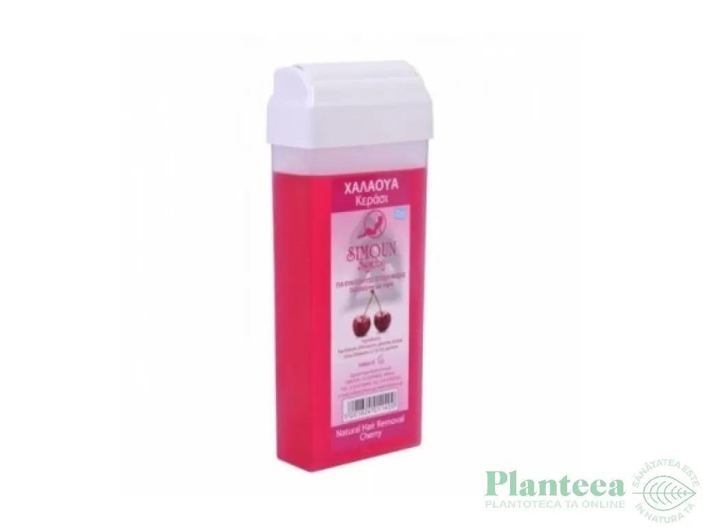 Cartus roll on ceara epilare naturala din zahar cirese 100g - SIMOUN