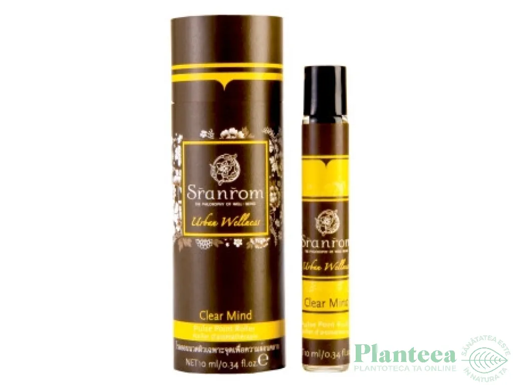 Roll on esentiale Clear Mind 10ml - URBAN WELLNESS