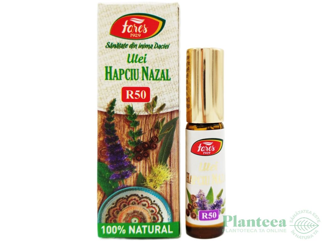 Roll on uleiuri esentiale Hapciu nazal 5ml - FARES