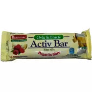 Baton dietetic ovaz fructe tropicale Activ Bar 30g - ROMMAC