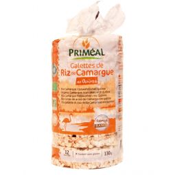 Rondele expandate orez Camarque quinoa cu sare eco 130g - PRIMEAL