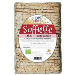 Rondele expandate orez amarant cu sare eco 130g - LA FINESTRA SUL CIELO