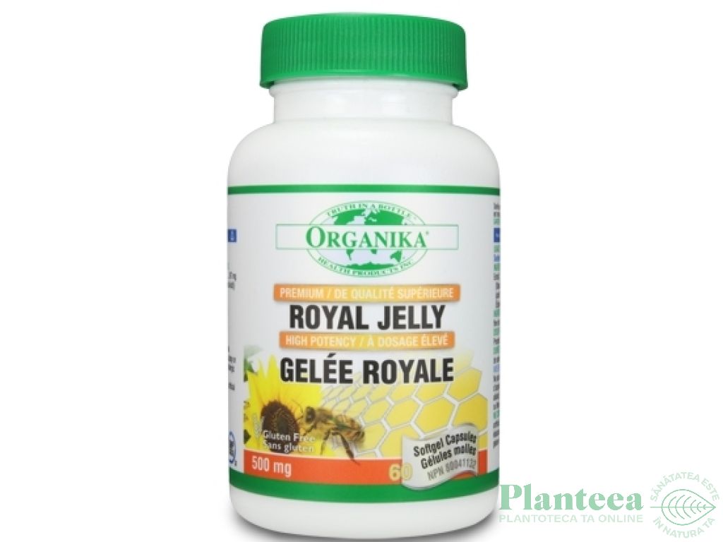 Royal jelly premium 60cps - ORGANIKA HEALTH