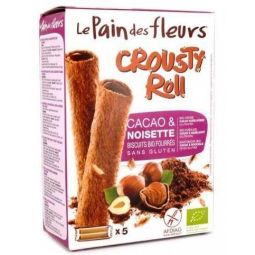 Rulouri crocante orez crema cacao alune eco 125g - LE PAIN DES FLEURS