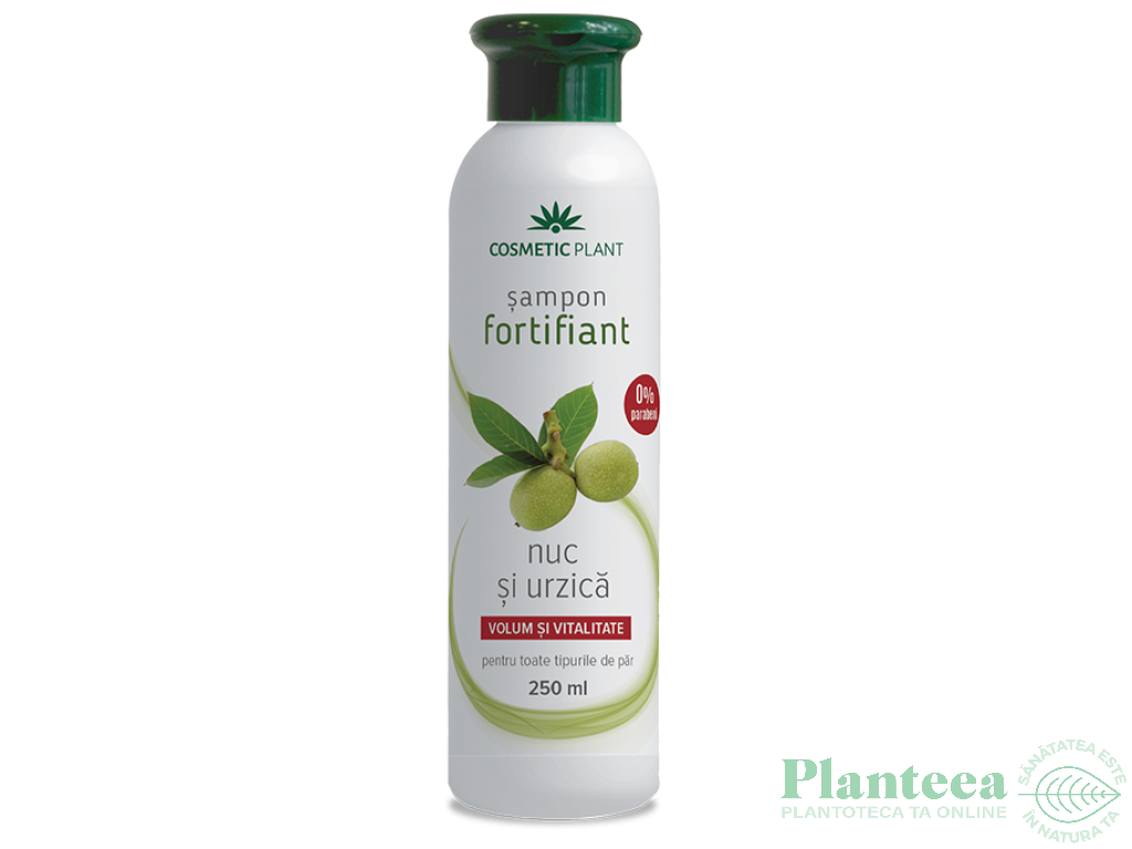 Sampon fortifiant nuc urzica 250ml - COSMETIC PLANT