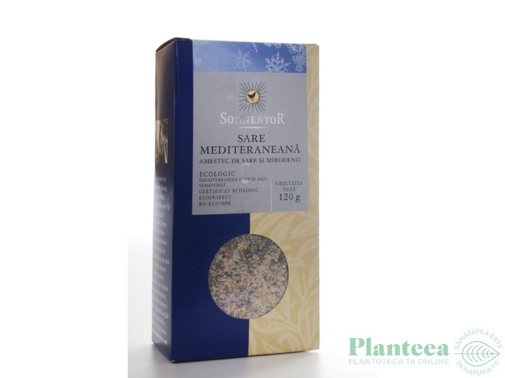 Sare mediteraneana mirodenii eco 120g - SONNENTOR