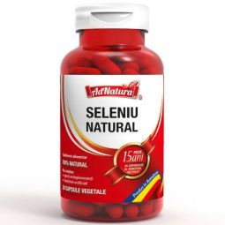 Seleniu natural 200mcg 30cps - ADNATURA