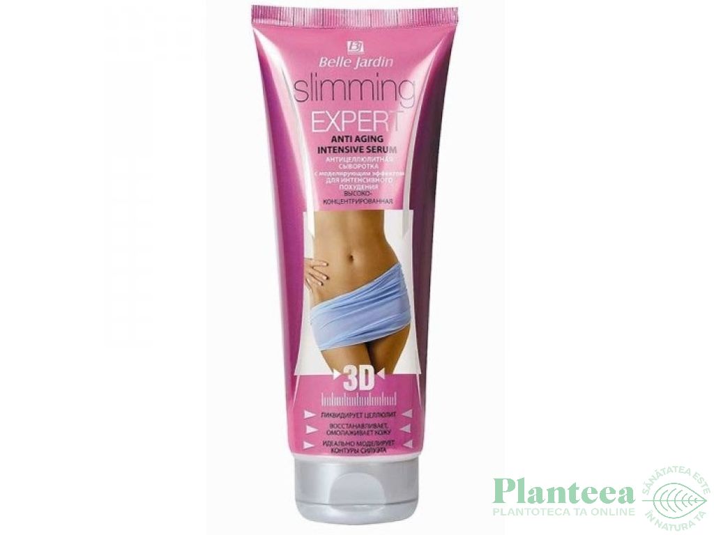 Ser anticelulitic slabire intensiva efect rejuvenare Slimming Expert 250ml - BELLE JARDIN