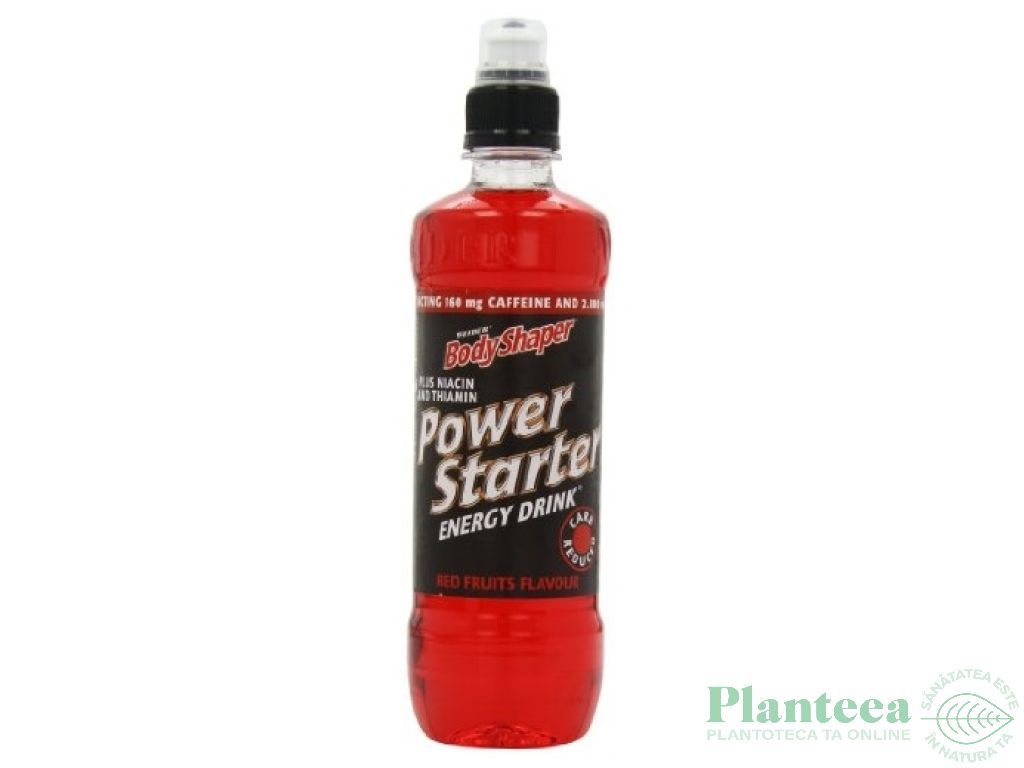 Bautura energizanta Power Starter fructe rosii 500ml - BODY SHAPER
