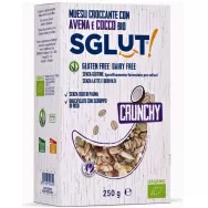 Musli crocant fulgi ovaz cocos fara gluten Sglut eco 250g - LA FINESTRA SUL CIELO