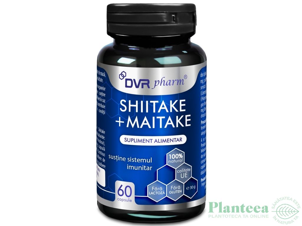 Shiitake maitake 60cps - DVR PHARM