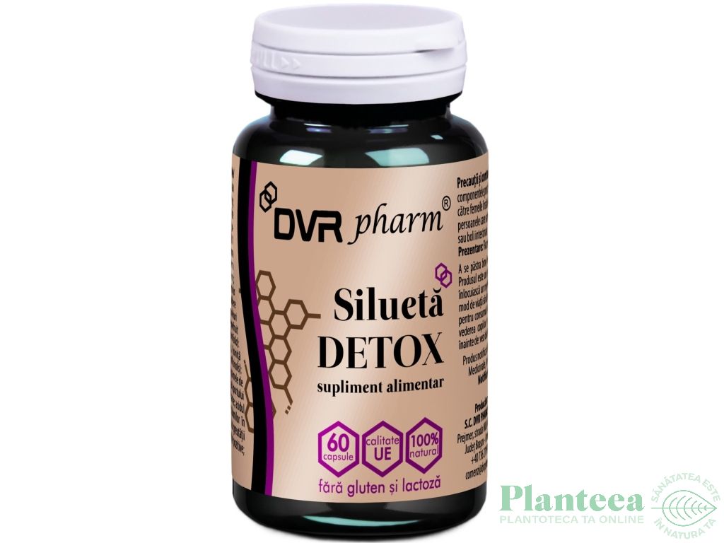 Silueta detox 60cps - DVR PHARM