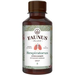 Sirop Respiratorus miere propolis fara zahar 200ml - FAUNUS PLANT