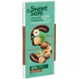 Ciocolata lapte cu alune padure stevia 90g - SWEET&SAFE