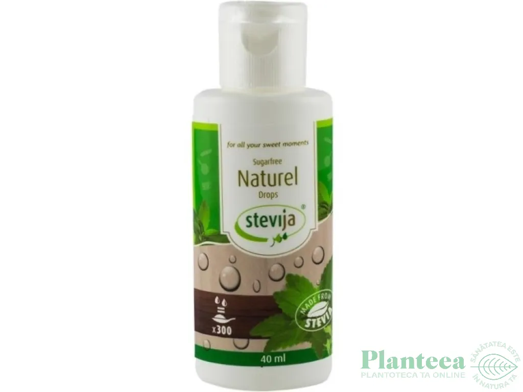 Stevie indulcitor lichid 40ml - STEVIJA