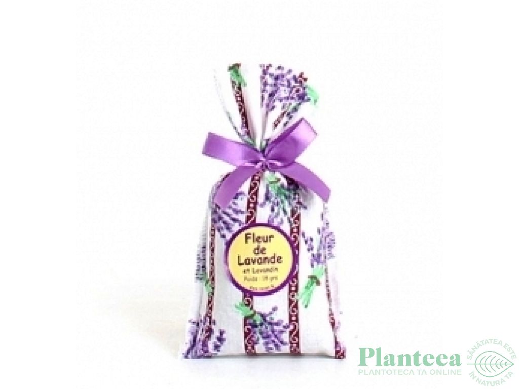 Saculet panza flori lavanda lavandina 18g - LE CHATELARD 1802