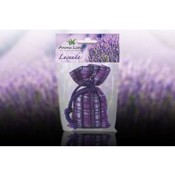 Saculet brodat lavanda uscata 1b - AROMA LAND