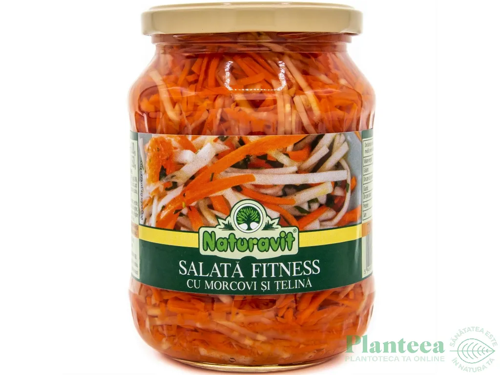 Salata fitness morcovi telina 720ml - NATURAVIT