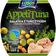 Salata ton legume ulei masline stil mediteranean 160g - LOSOS