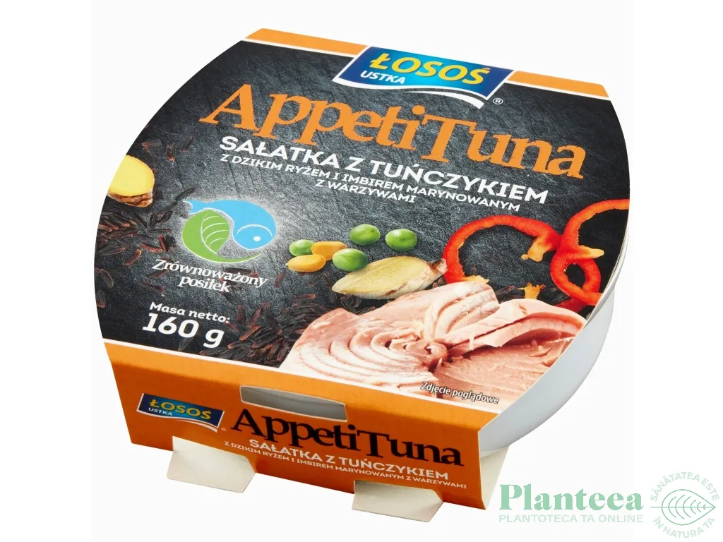 Salata ton orez salbatic ghimbir murat legume 160g - LOSOS