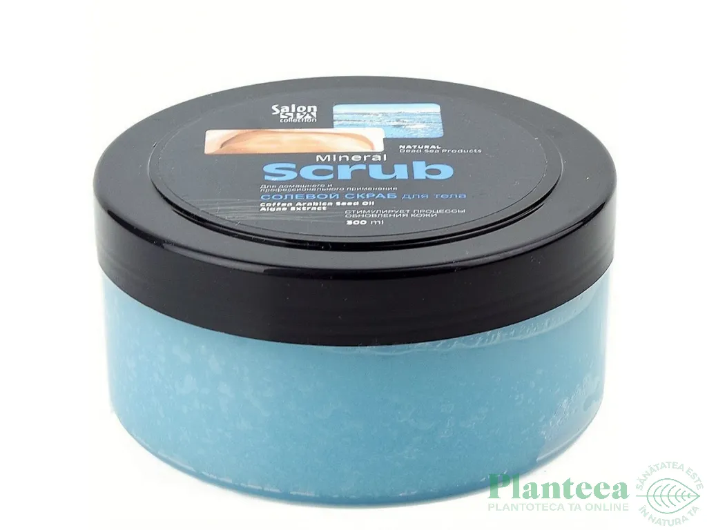 Scrub corp mineral stimulator sare Marea Moarta 300ml - DR SANTE